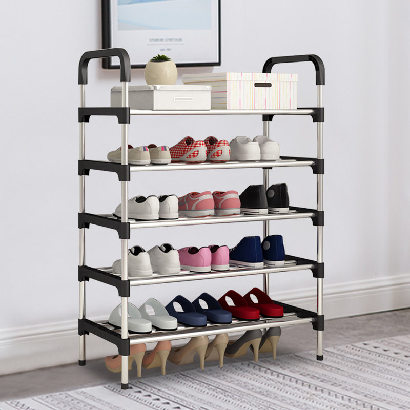 Rebrilliant 15 Pair Stackable Shoe Rack Wayfair.co.uk